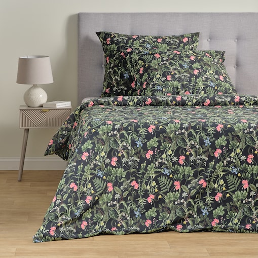 Pościel Bawełniana Lorcan 200x220 cm z wzorem kwiatowym