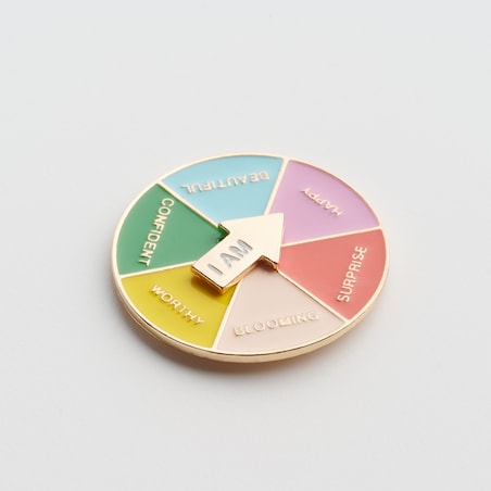 Magnes Moodeso z motywem geometrycznym