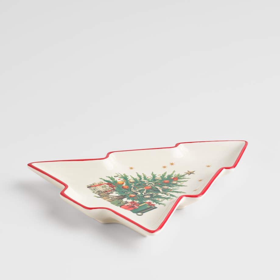 Patera Villagot z motywem choinki