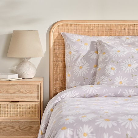 Pościel Bawełniana Daisybellis 160x200 cm z motywem kwiatowym