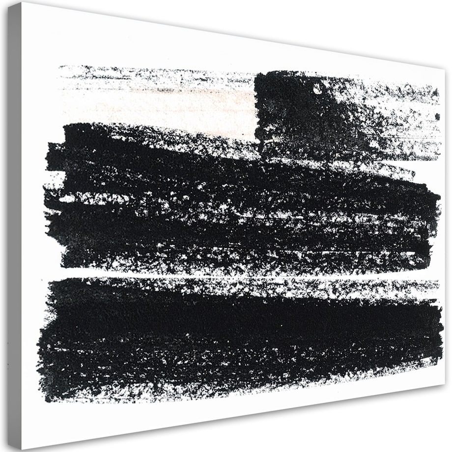 Obraz czarno biały do salonu sypialni biura, Nowoczesna Abstrakcja 120x80