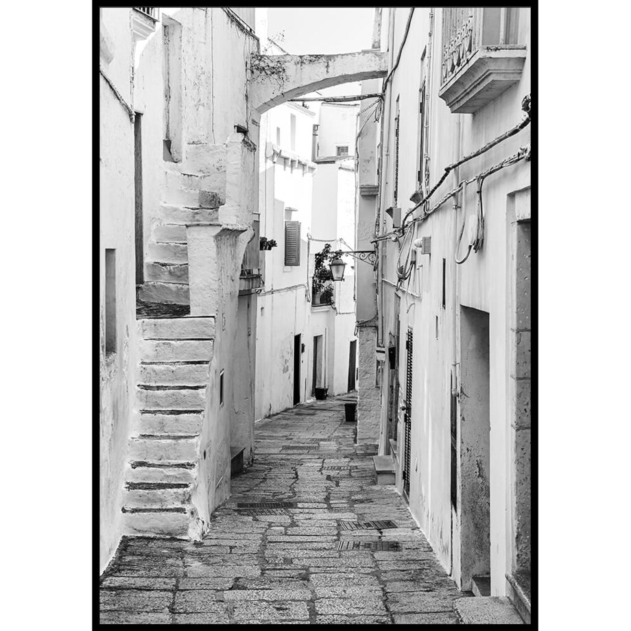 plakat uliczka cisternino apulia włochy 30x40 cm