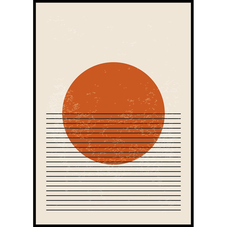 plakat geometric shape no 3 30x40 cm