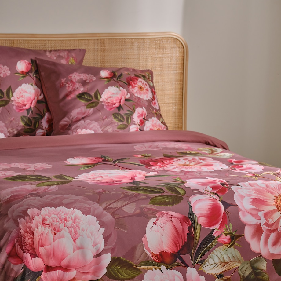 Pościel Z Mikrofibry Wildroso 160x200 cm z motywem kwiatowym