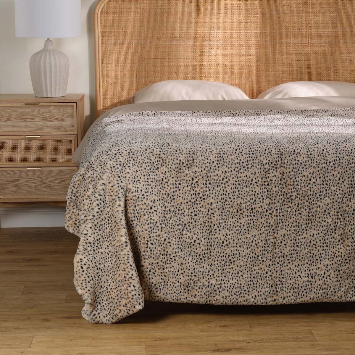 Narzuta Futrzana Lamperia 180x200 cm z motywem zwierzęcym