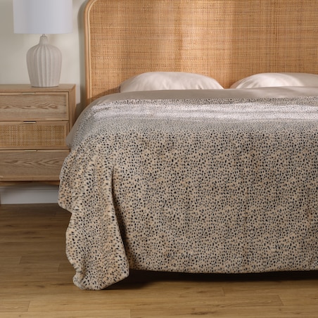 Narzuta Futrzana Lamperia 180x200 cm z motywem zwierzęcym