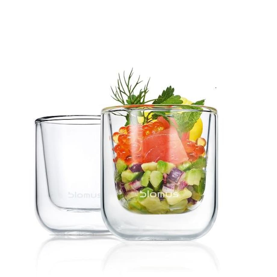 Zestaw 2 szklanek do espresso NERO, 80 ml, Blomus