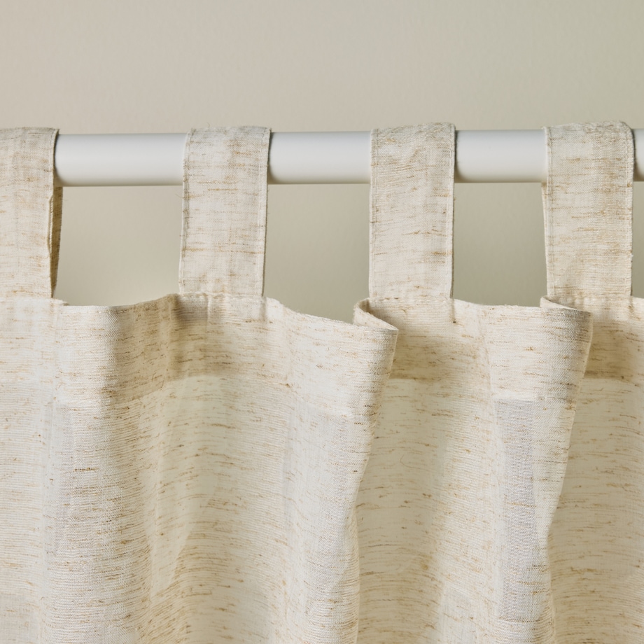 Firana z lnem Diako 140x250 cm