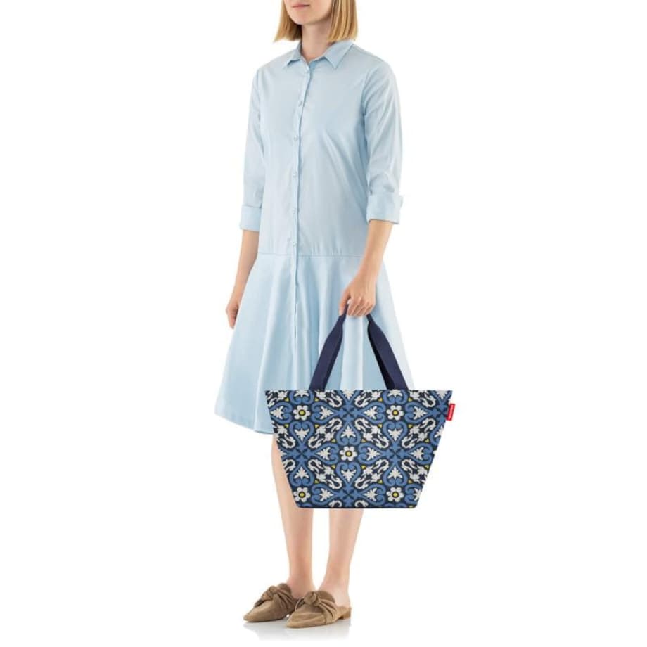 Torba shopper M floral 1, poliester, 15l