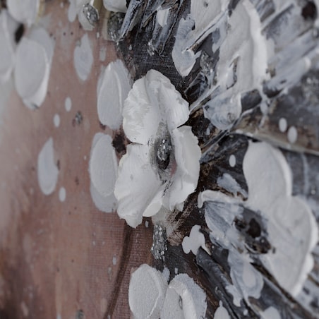 Ręcznie zdobiony obraz z płótnie z motywem baletnicy cherry slope 90x120