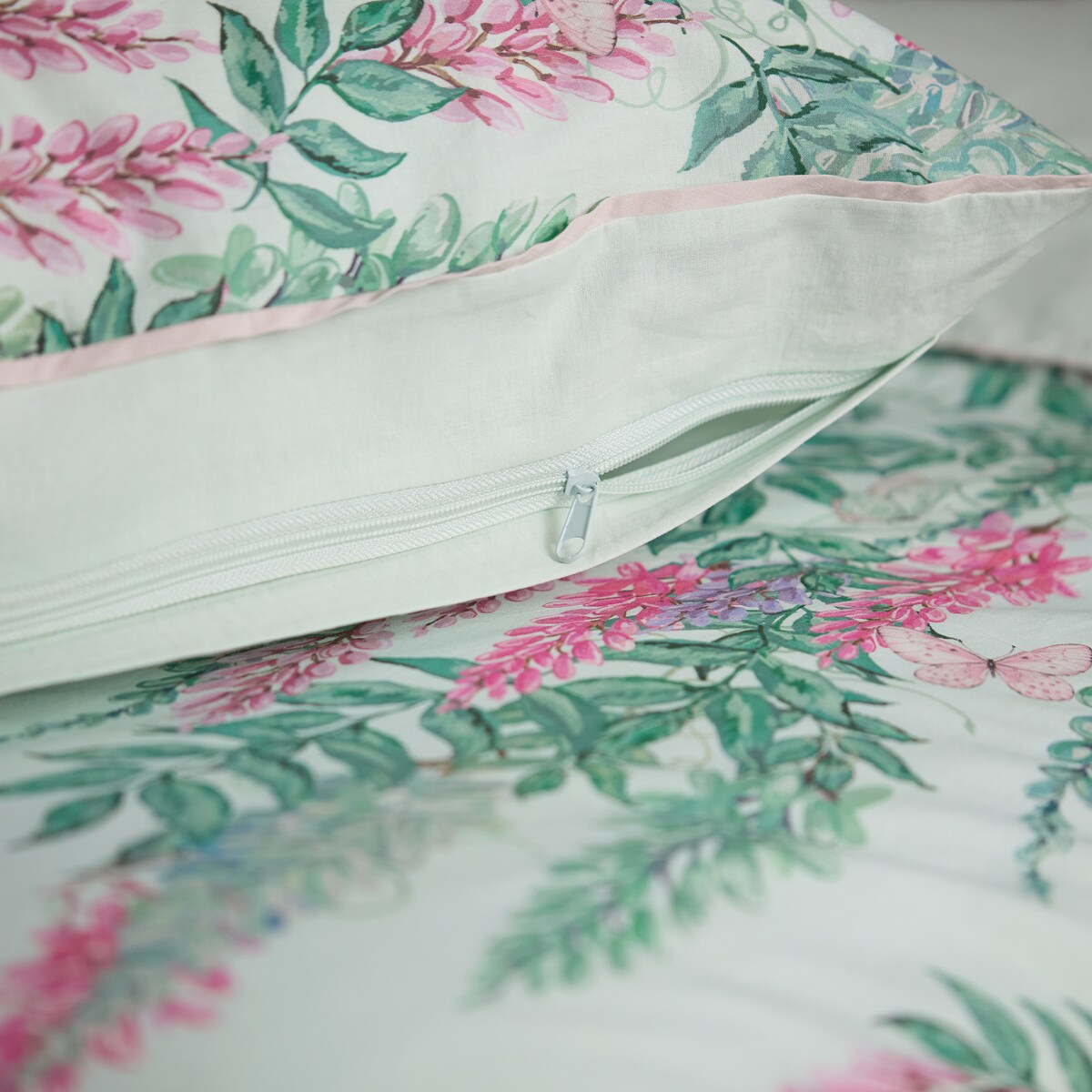 Pościel bawełniana z lamówką Fenrys 160x200 cm