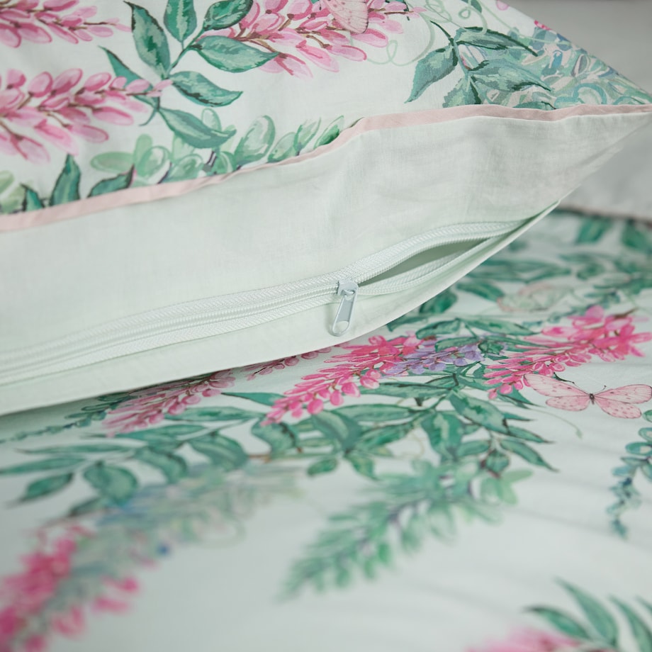 Pościel bawełniana z lamówką Fenrys 160x200 cm