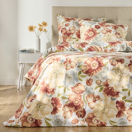 Komplet pościeli z mikrofibry Bibbiena 160x200 cm z 2 poszewkami 70x80