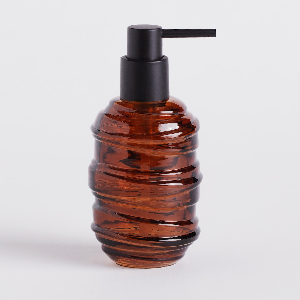 Dozownik Łazienkowy z Aptecznego Szkła Bronzo