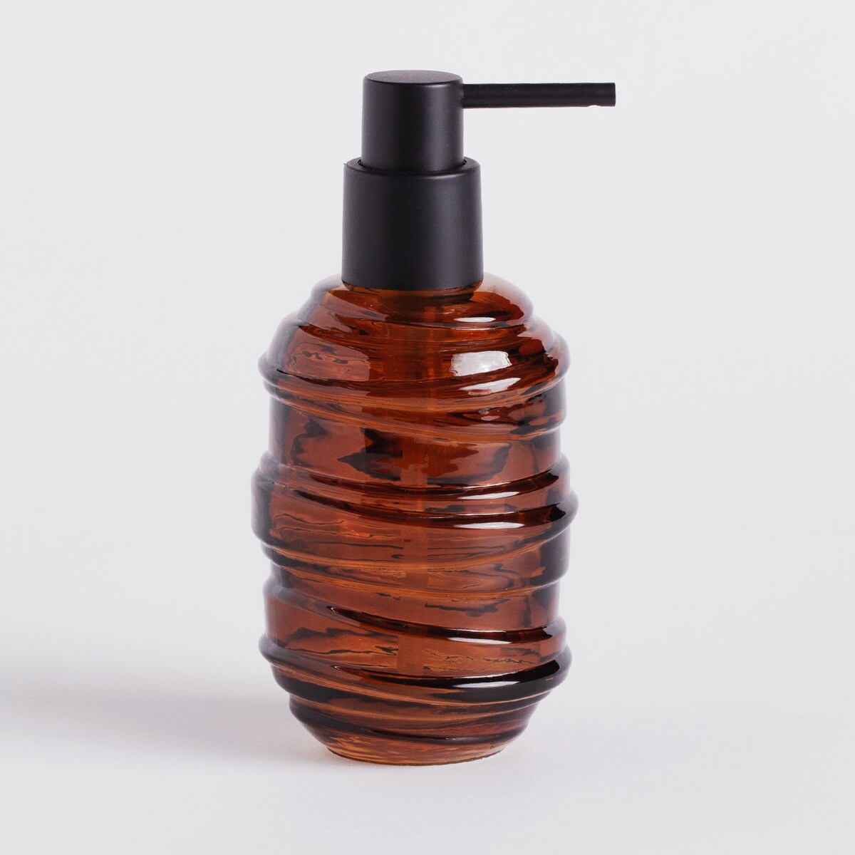 Dozownik Łazienkowy z Aptecznego Szkła Bronzo