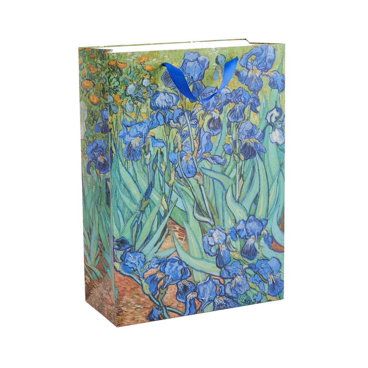 Torba prezentowa Irises z motywem z obrazu Vincenta van Gogha
