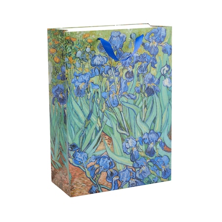 Torba prezentowa Irises z motywem z obrazu Vincenta van Gogha