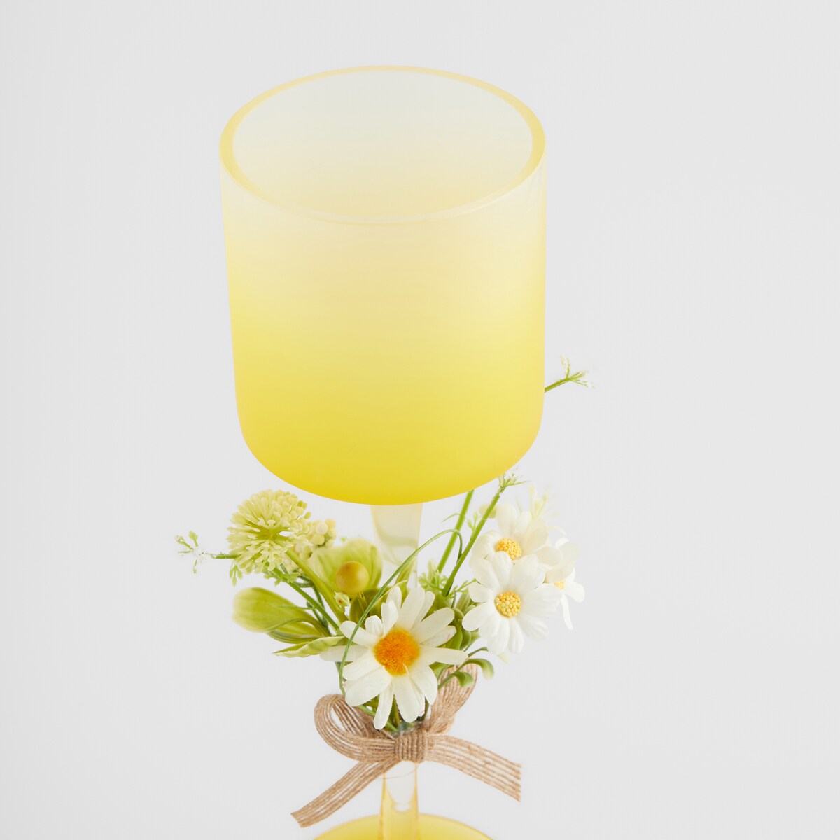 Świecznik Fioretti z motywem roślinnym