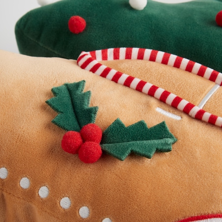 Poduszka Dekoracyjna Gingerbrum z motywem piernika