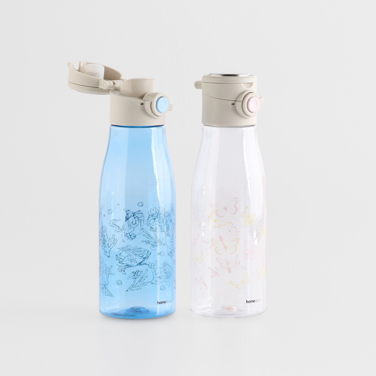 Bidon Favio z motywem kwiatowym