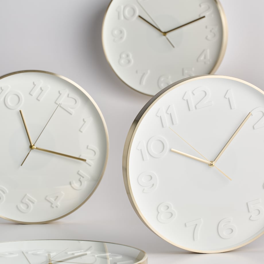 nowoczesny zegar ścienny sorrento ø 40 cm