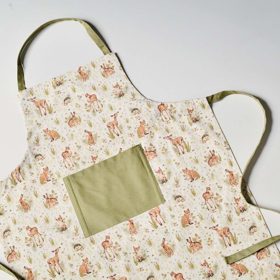 Fartuch Bambik 70x85 cm z motywem zwierzęcym