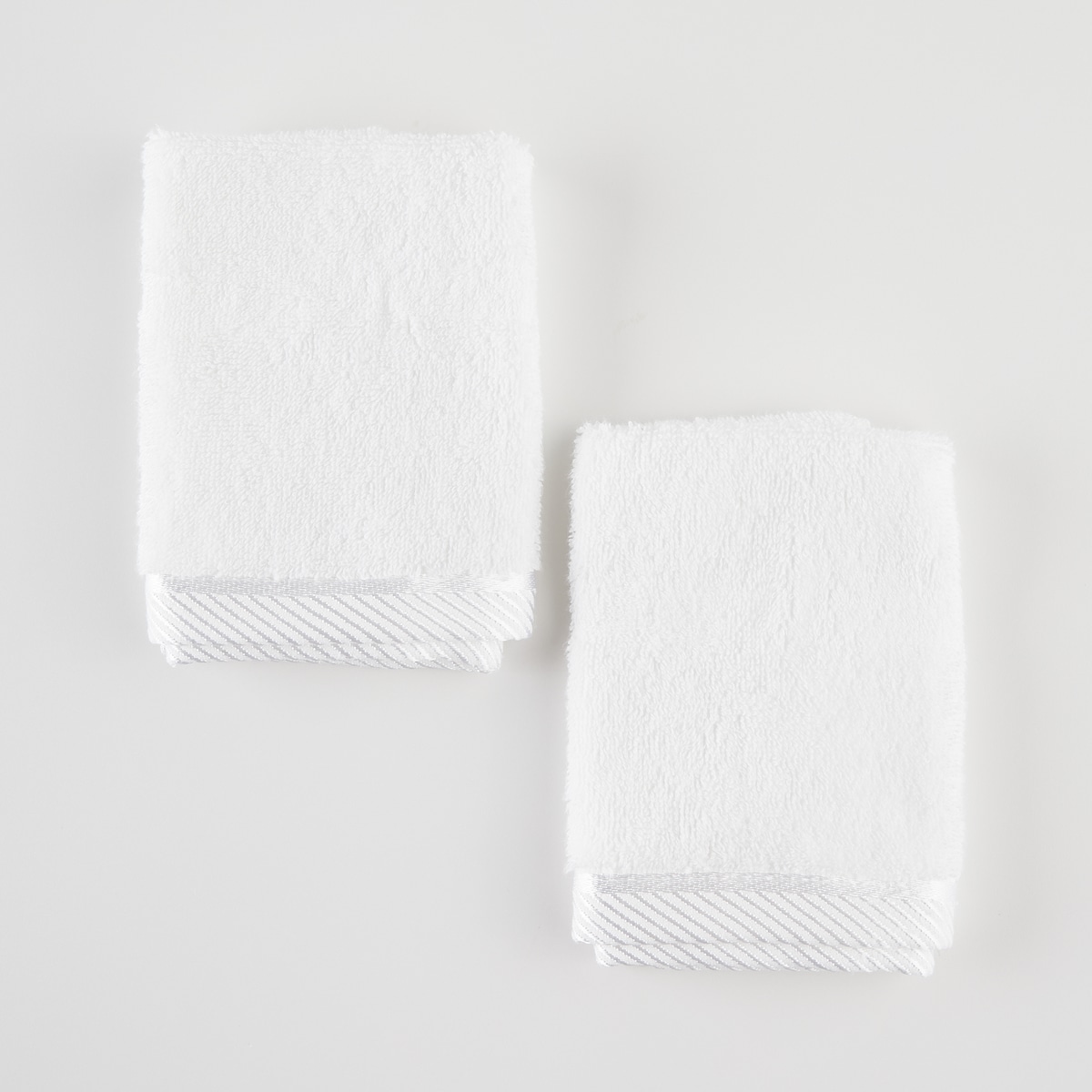 Komplet 2 szt. ręczników do twarzy lub do rąk Bambo 30x30 cm