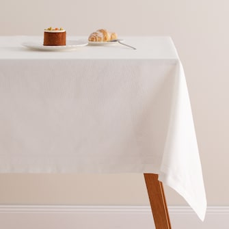 Solid Tablecloth With Hemp Dellon 110x160 cm