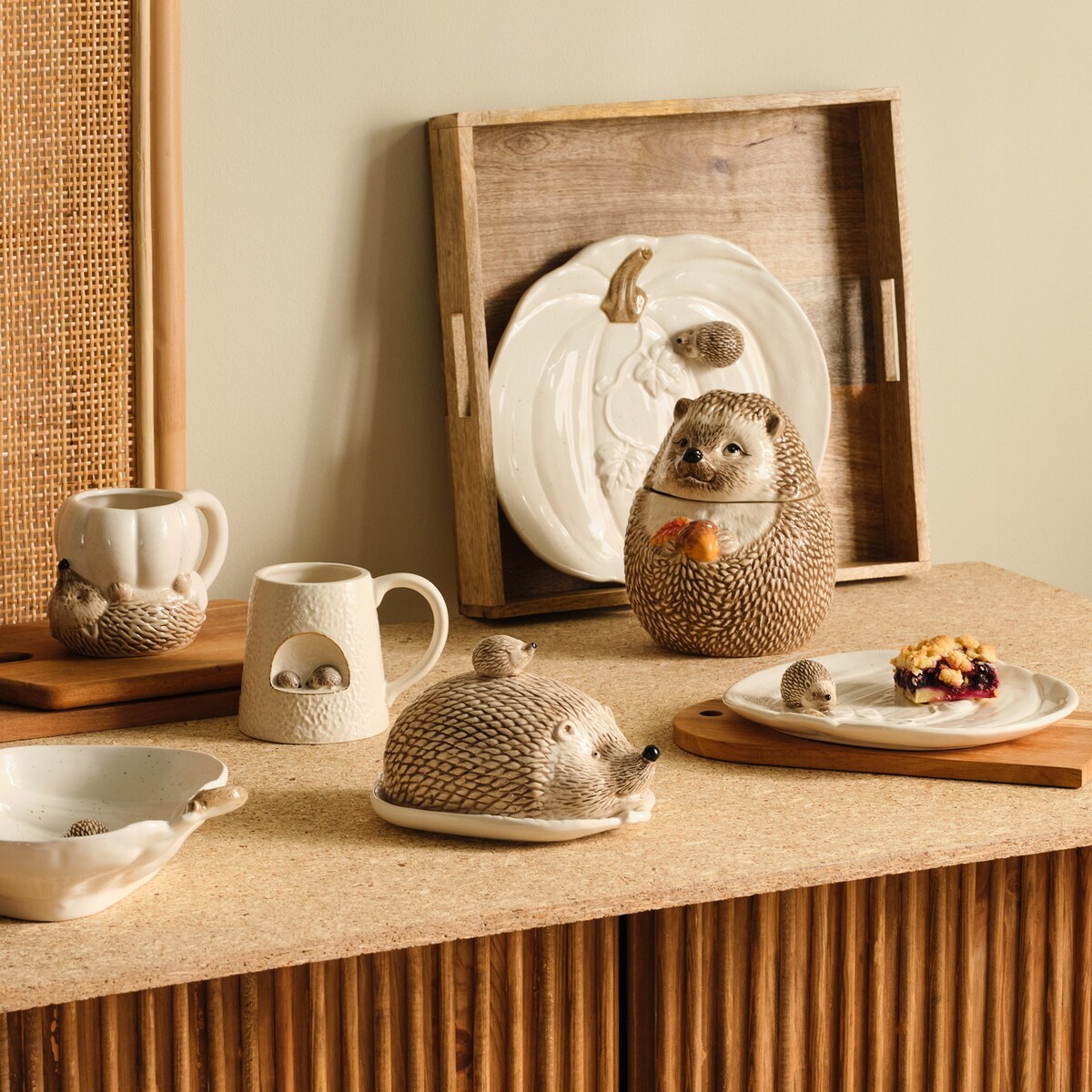 Maselniczka w kształcie jeża