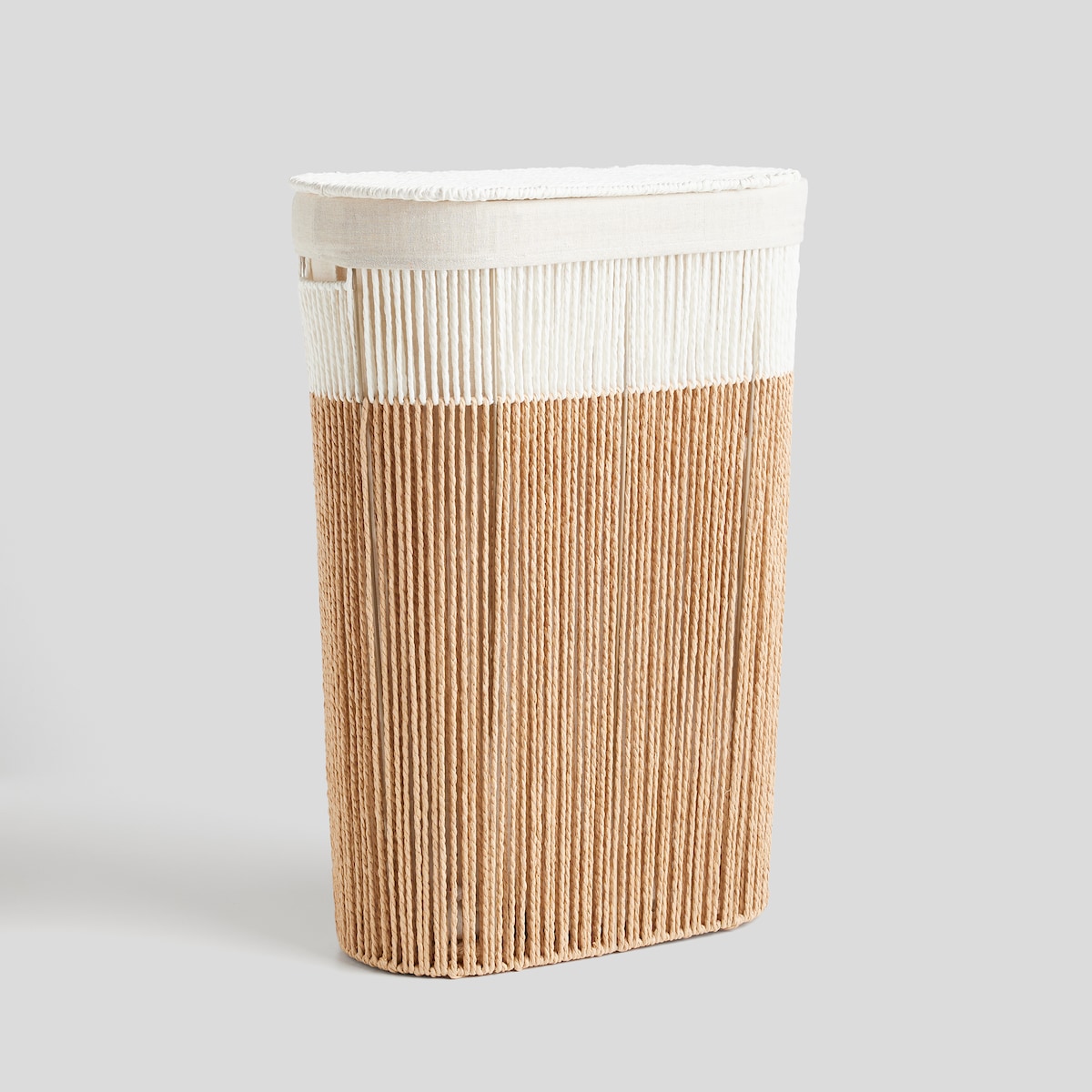 Kosz na pranie z tekstylną wyściółką isles 60 l