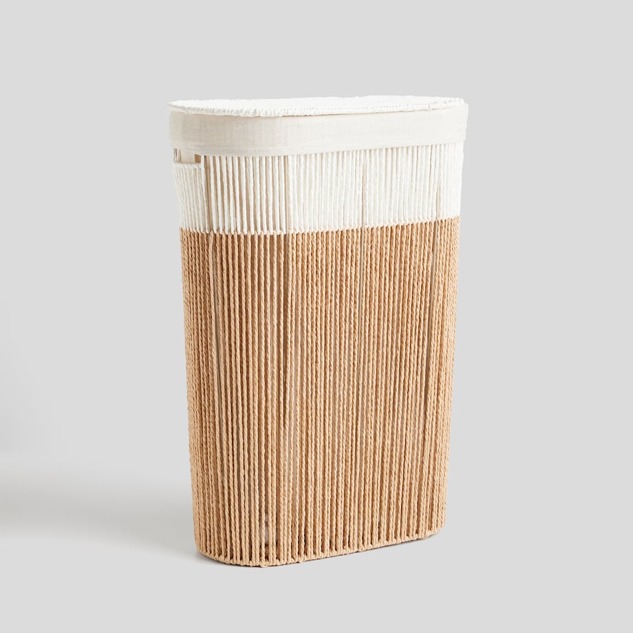 Kosz na pranie z tekstylną wyściółką isles 60 l