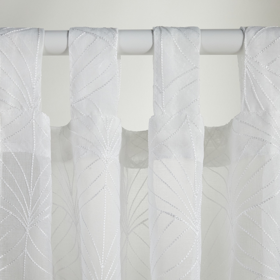 Firana Cesme 140x300 cm z motywem geometrycznym