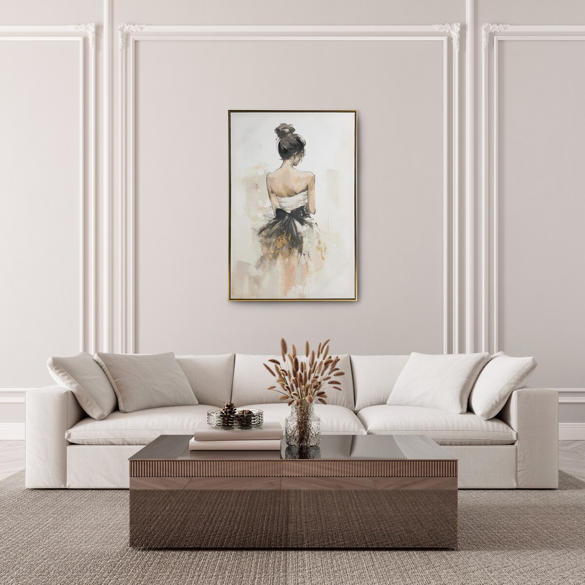 Obraz W Ramie Pratera z motywem postaci