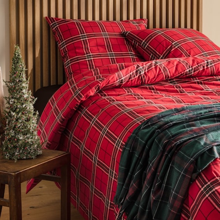Pościel Flanelowa Tartane 200x220 cm