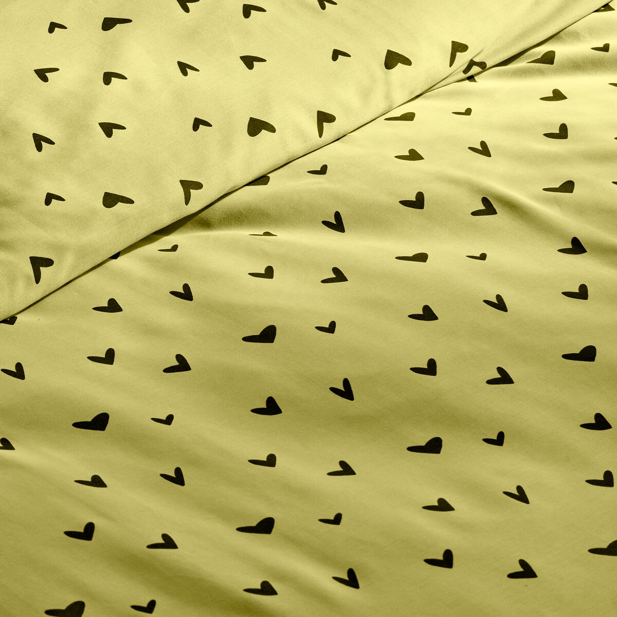 Pościel z bawełny satynowej Mallory 160x200 cm z motywem serc