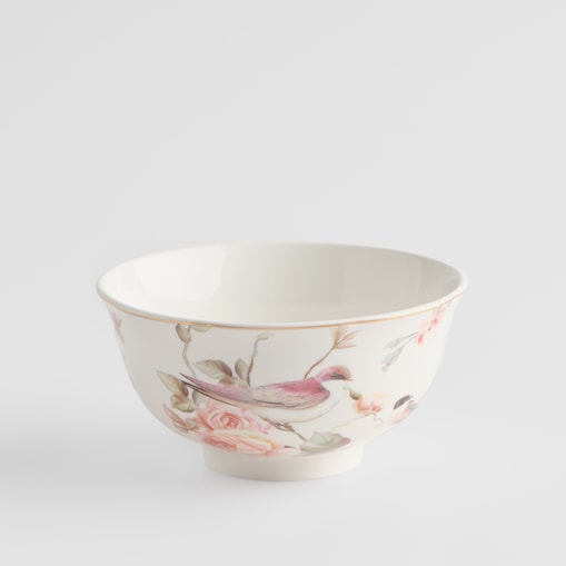 Miska Botania z motywem roślinnym