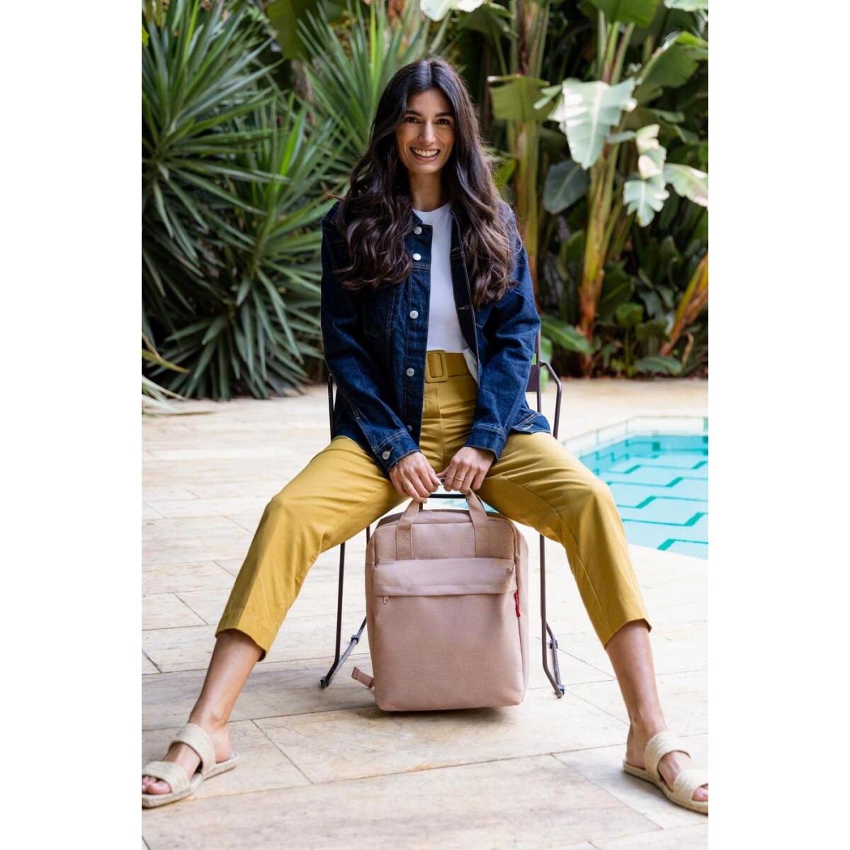 Plecak allday backpack M twist coffee, 15 l