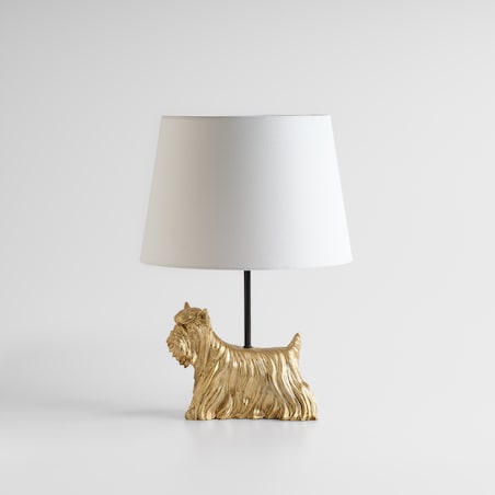 Lampa Stołowa Terrier z motywem zwierzęcym