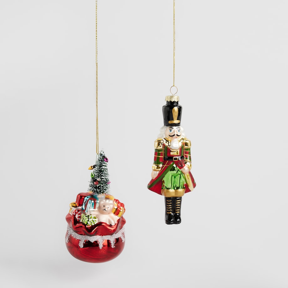 Bombka szklana Nucis