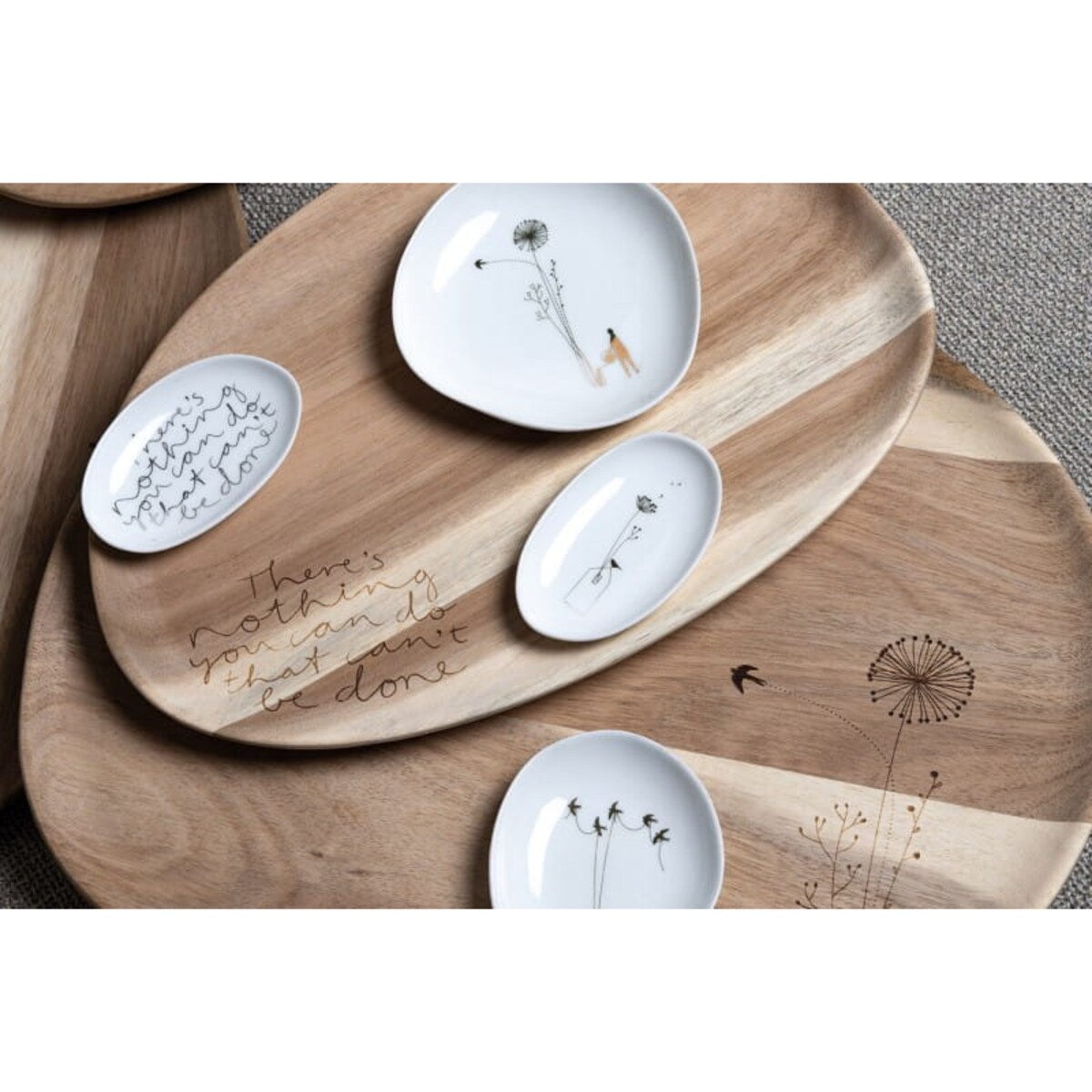 Taca drewniana M, There's nothing…