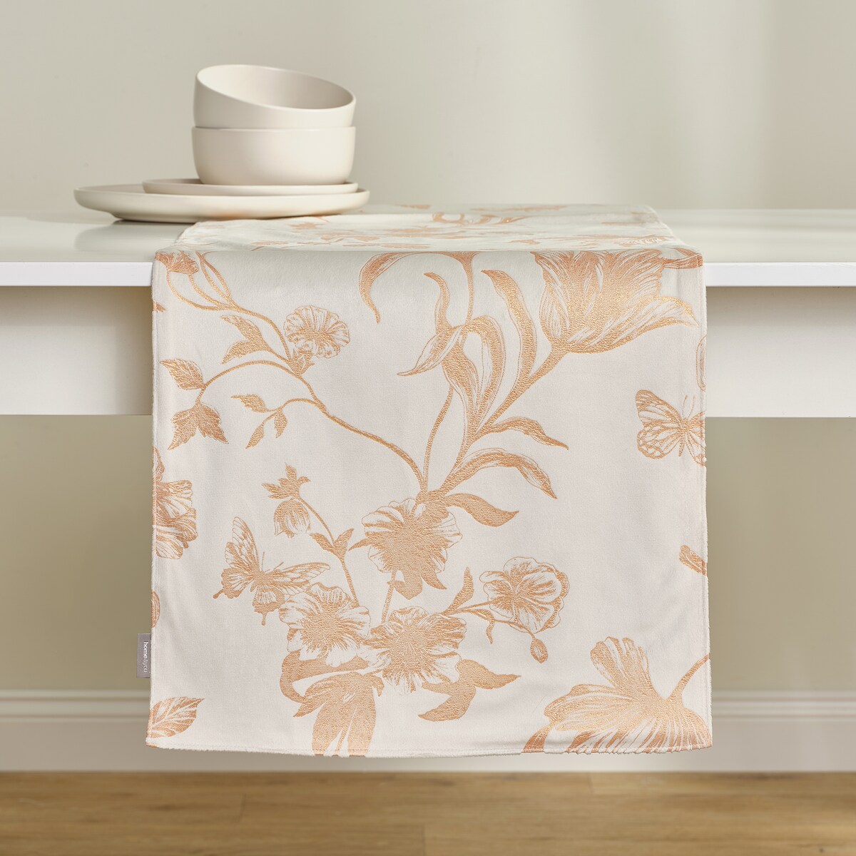 Bieżnik z nadrukiem Bianca 40x180 cm