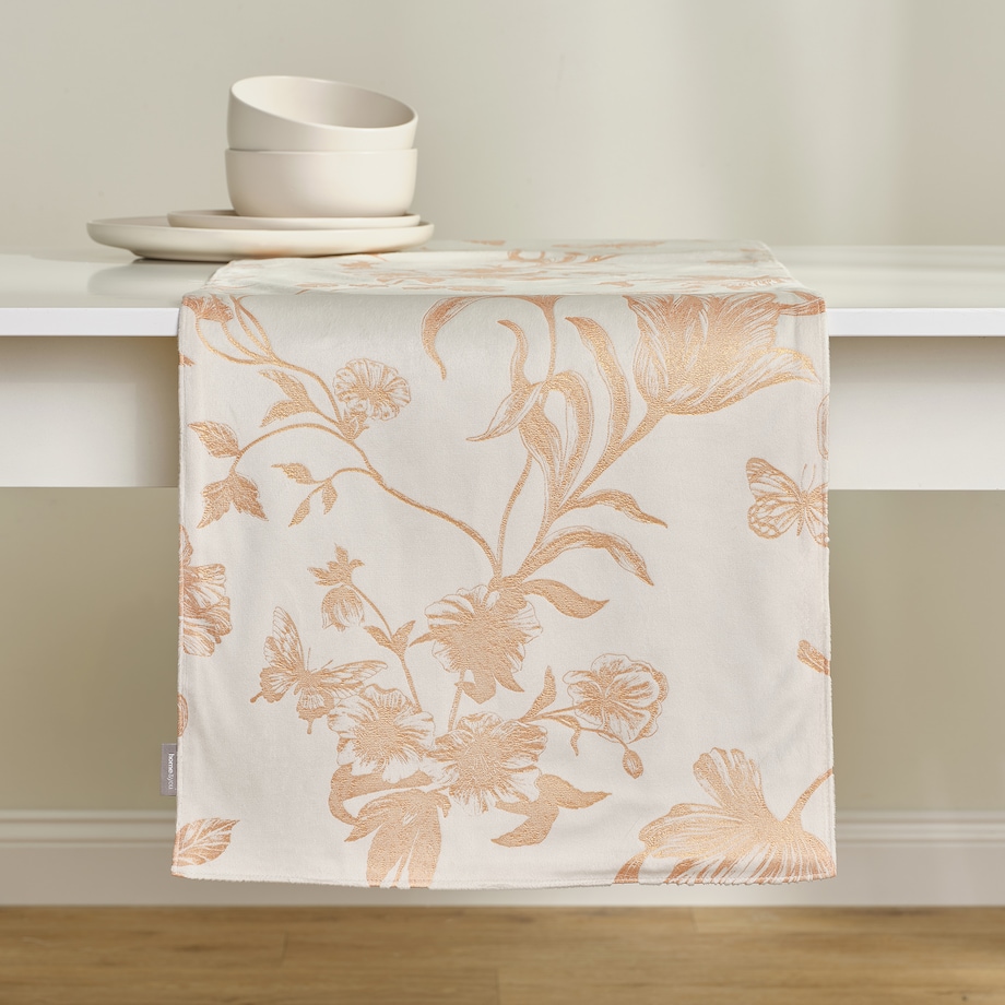 Bieżnik z nadrukiem Bianca 40x180 cm