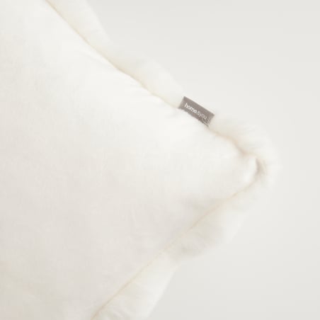 Poszewka Futrzana Bares 45x45 cm w kratę