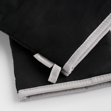 Komplet Rękawic Kuchennych Zifero 14x30 cm z motywem napisów