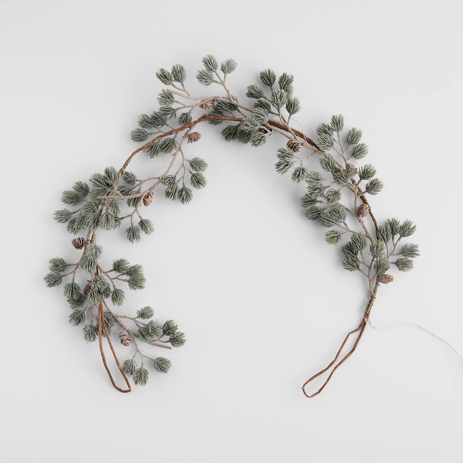 Girlanda LED Mattina z motywem roślinnym