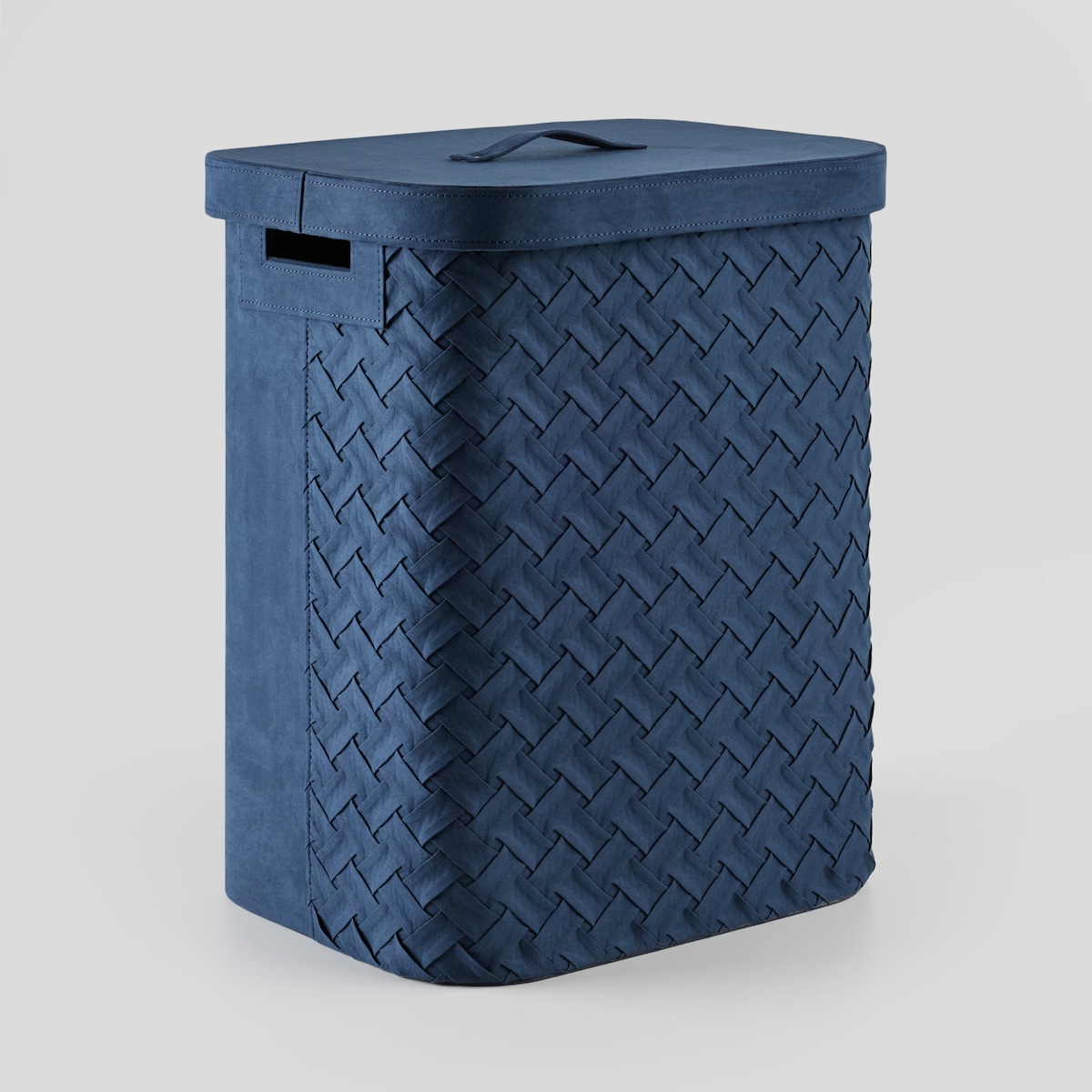 elegancki kosz na pranie z welwetu babtistin