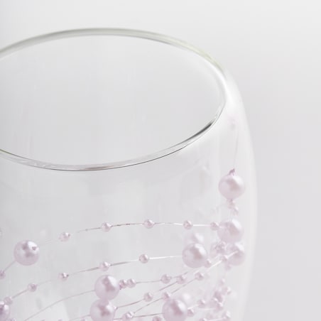 Szklanka Pearlin w groszki