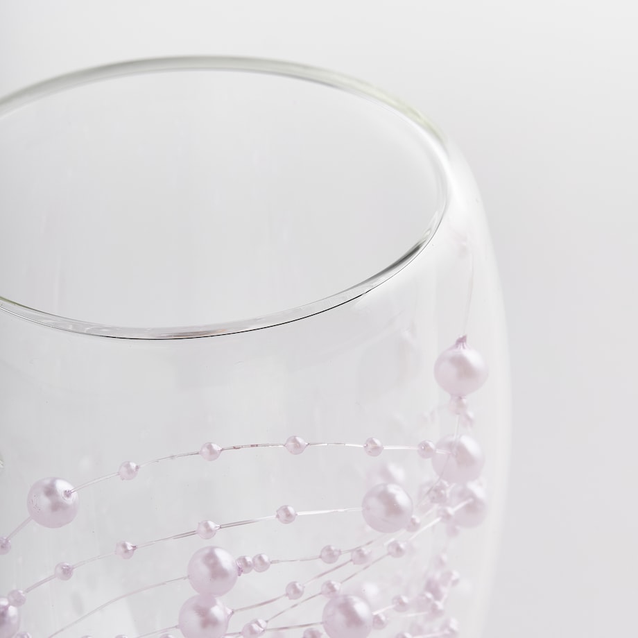 Szklanka Pearlin w groszki