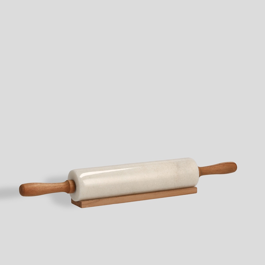 Marmurowy wałek kuchenny heba