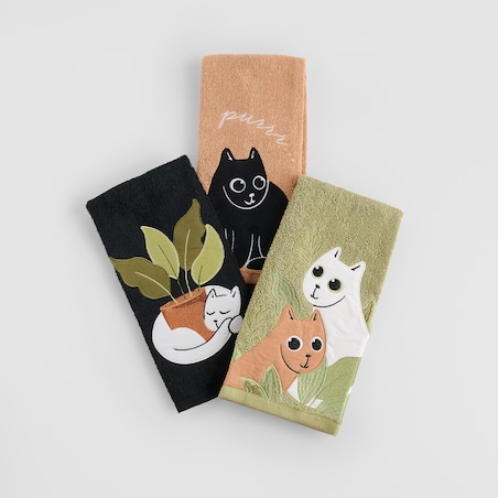 Ręcznik Kuchenny Purrpot 40x60 cm z motywem zwierzęcym